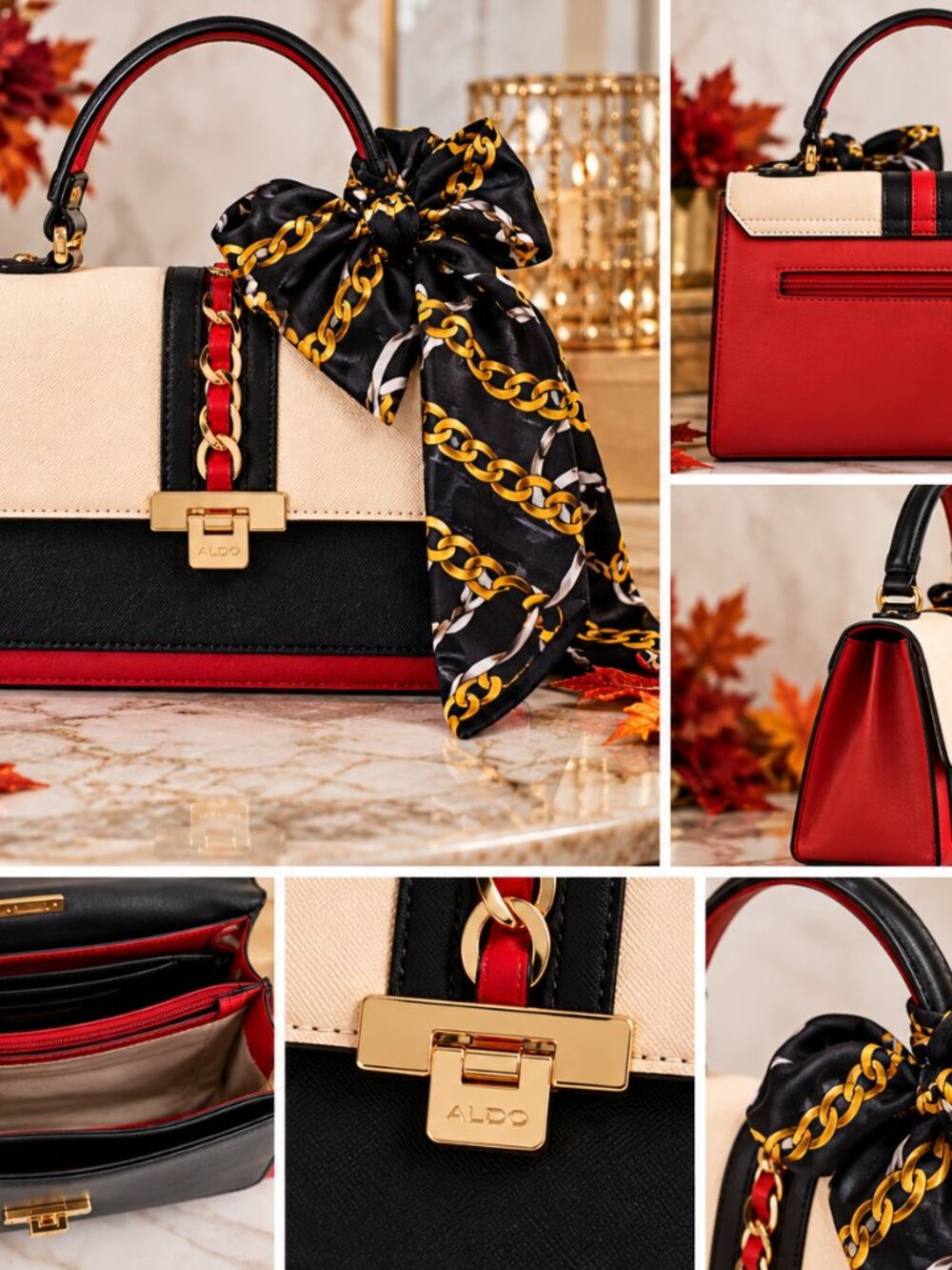 Aldo Color Block Purse - Picture 4 of 4
